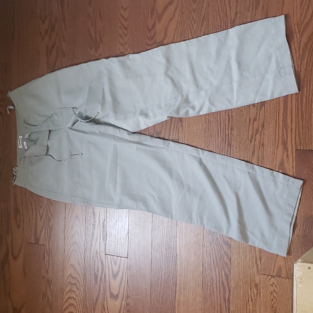 ESPRIT Chino Pants Light Green/Gray